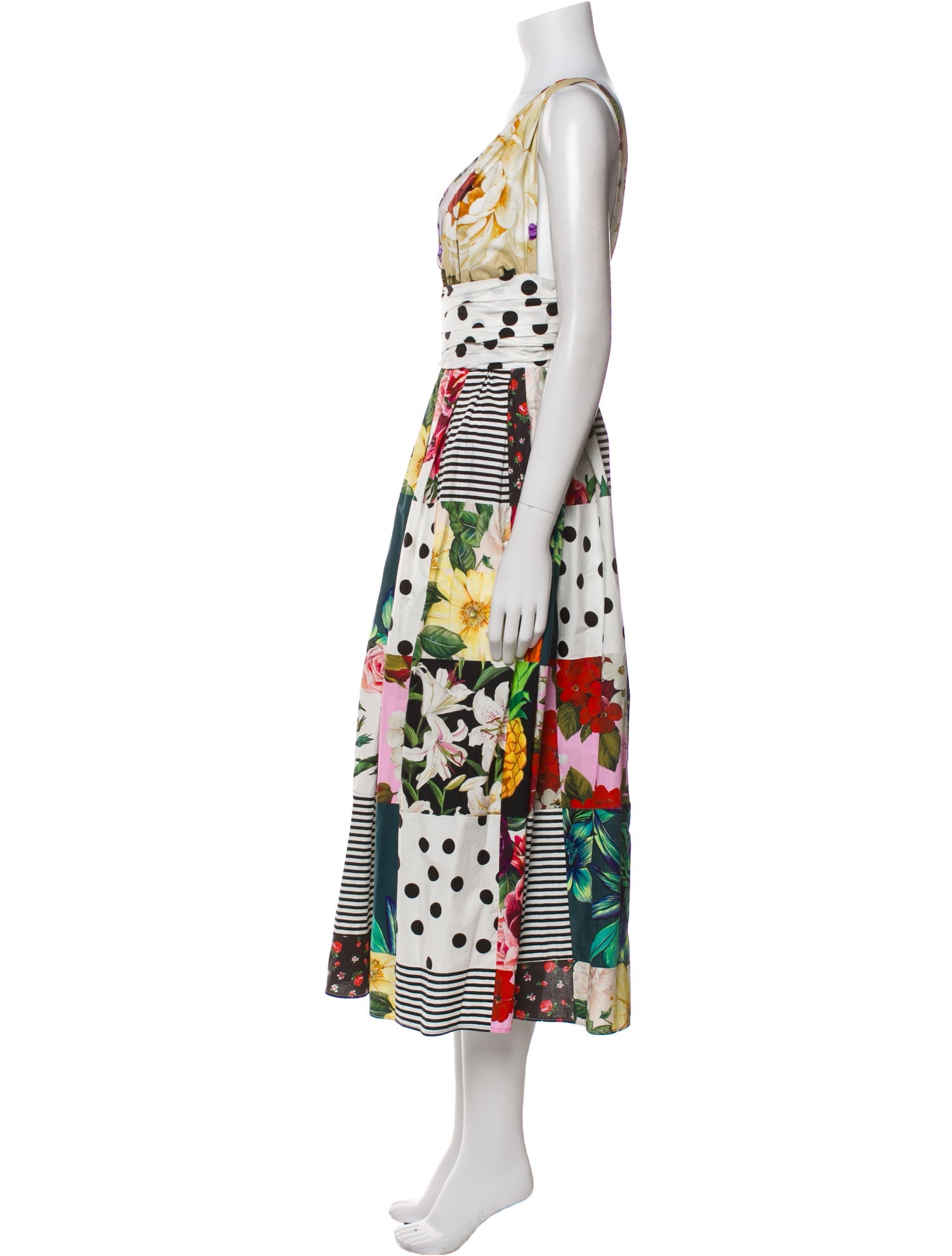 Dolce & Gabbana Printed Long Dress