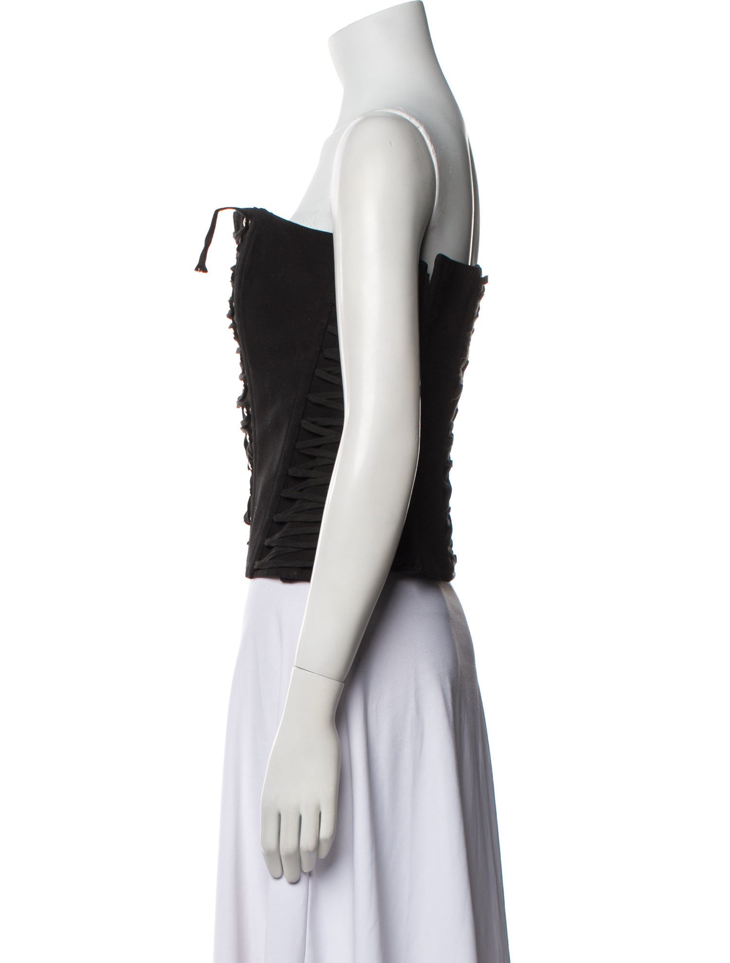 Dolce & Gabbana Strapless Crop Top