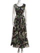 Dolce & Gabbana Floral Print Long Dress
