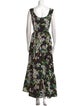 Dolce & Gabbana Floral Print Long Dress