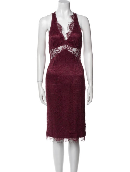 Dolce & Gabbana Lace Midi Length Dress