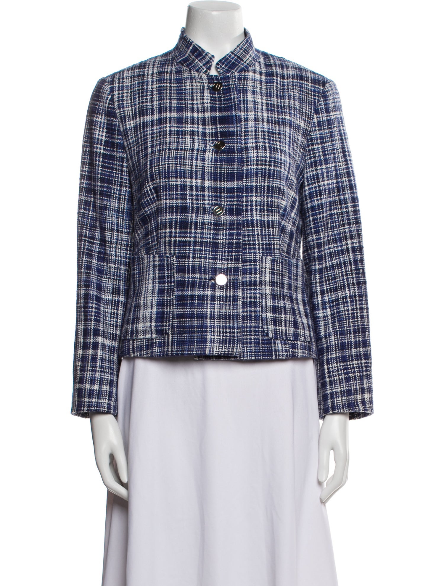 Dolce & Gabbana Tweed Pattern Evening Jacket