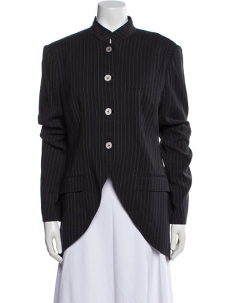 Dolce & Gabbana Wool Striped Jacket