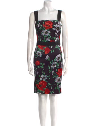 Dolce & Gabbana Silk Knee-Length Dress