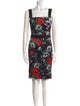 Dolce & Gabbana Silk Knee-Length Dress