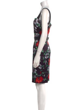 Dolce & Gabbana Silk Knee-Length Dress