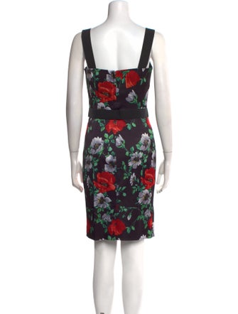 Dolce & Gabbana Silk Knee-Length Dress