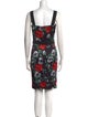 Dolce & Gabbana Silk Knee-Length Dress