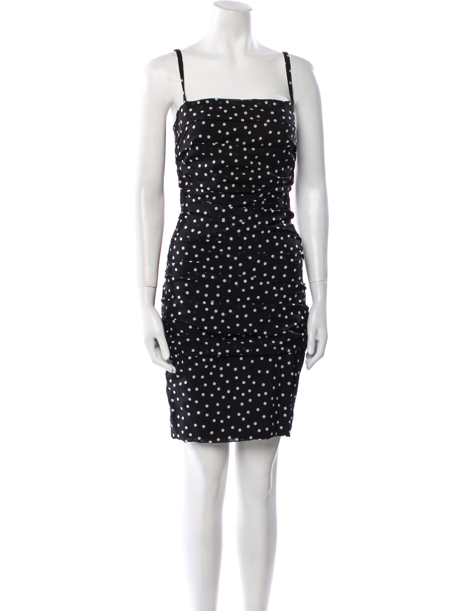 Dolce & Gabbana Silk Knee-Length Dress