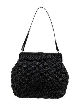 Dolce & Gabbana Raffia Shoulder Bag