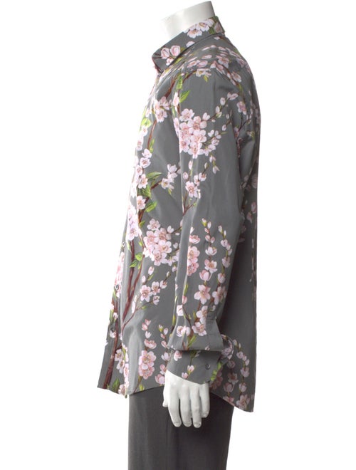 Dolce & Gabbana Floral Print Long Sleeve Shirt