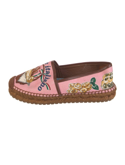 Dolce & Gabbana Canvas Floral Print Espadrilles