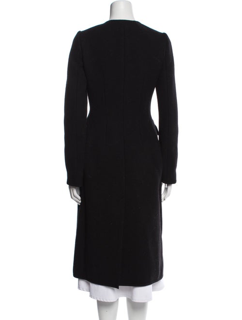 Dolce & Gabbana Virgin Wool Faux Fur Coat