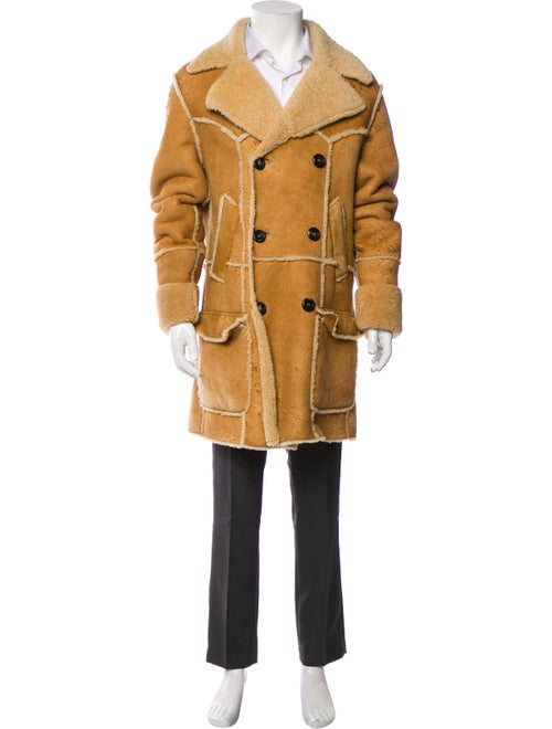 Dolce & Gabbana Late 2000's - Early 2010's Shearling Utility Jacket