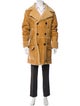 Dolce & Gabbana Late 2000's - Early 2010's Shearling Utility Jacket