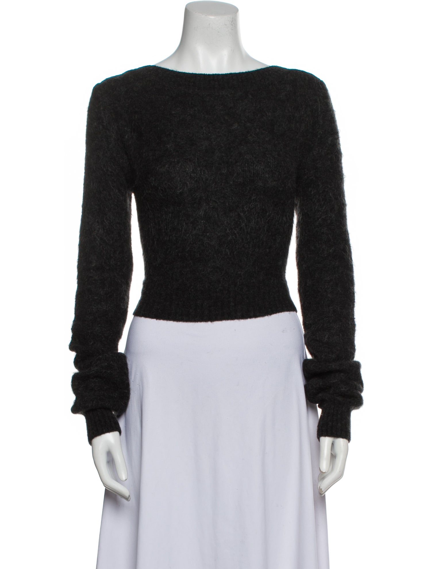 Dolce & Gabbana Mohair Bateau Neckline Sweater