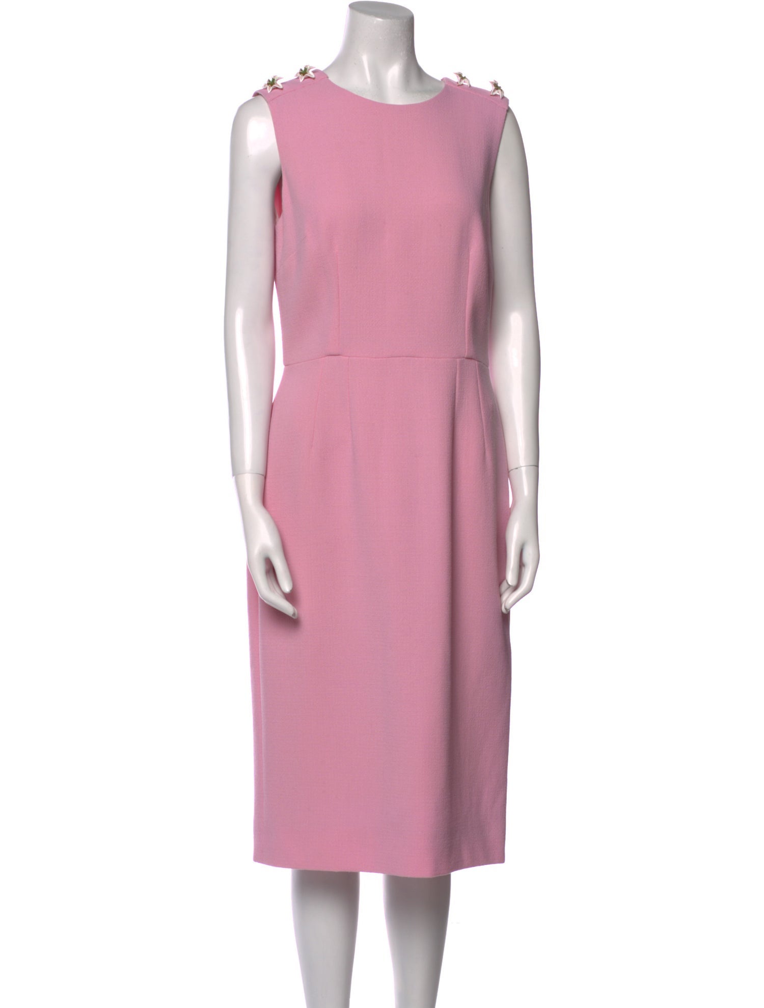 Dolce & Gabbana Wool Midi Length Dress w/ Tags