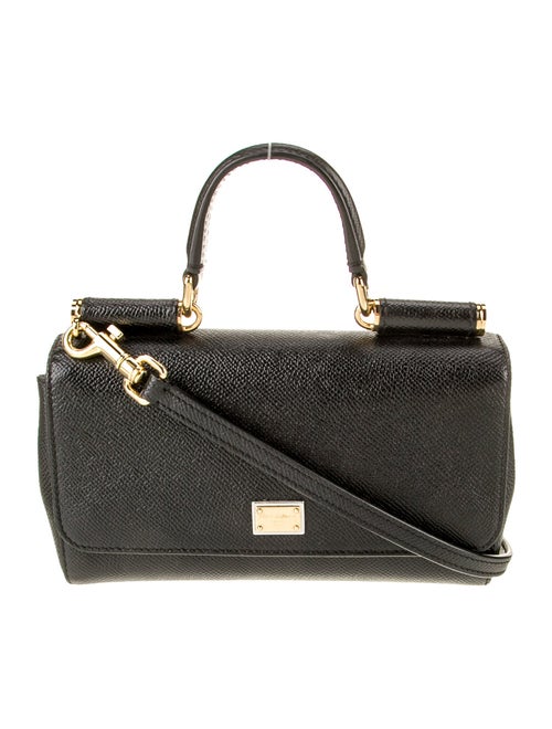 Dolce & Gabbana Leather Top Handle Bag