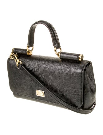 Dolce & Gabbana Leather Top Handle Bag