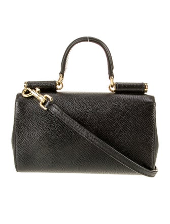 Dolce & Gabbana Leather Top Handle Bag