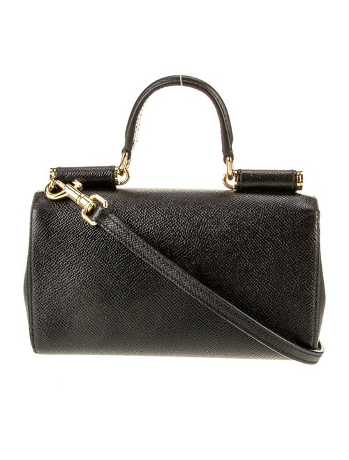Dolce & Gabbana Leather Top Handle Bag
