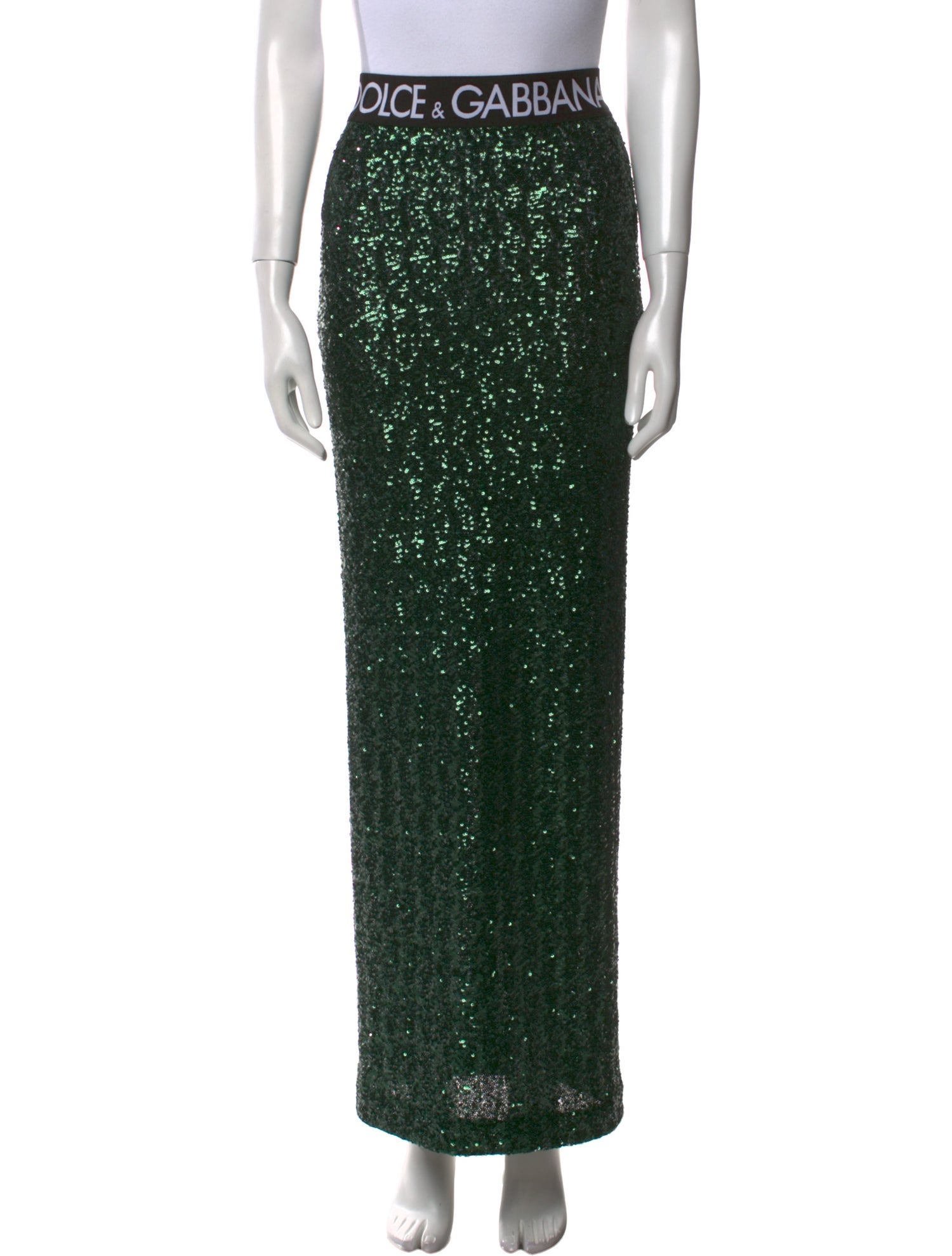 Dolce & Gabbana Sequin Long Skirt