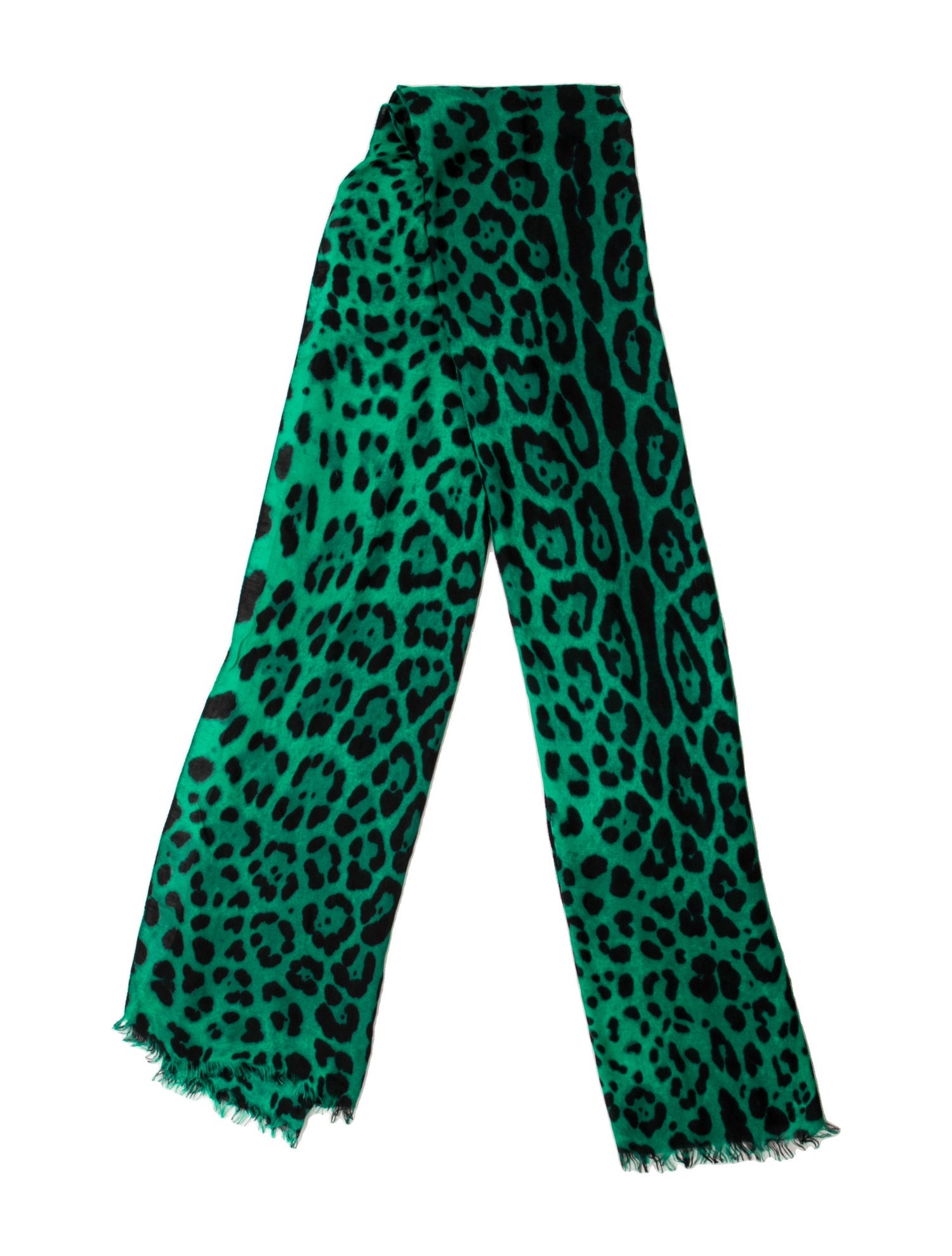 Dolce & Gabbana Animal Print Scarf