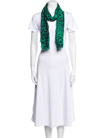 Dolce & Gabbana Animal Print Scarf