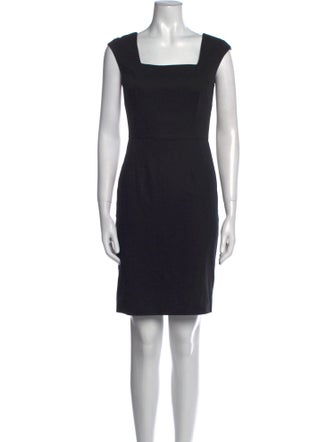 Dolce & Gabbana Square Neckline Mini Dress
