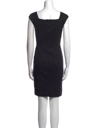 Dolce & Gabbana Square Neckline Mini Dress