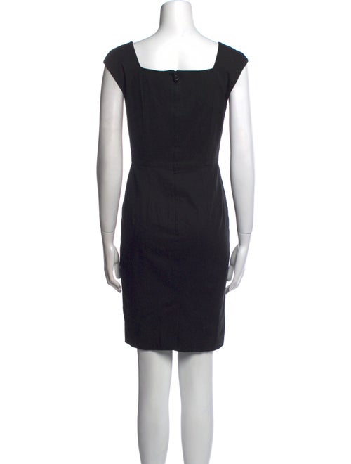 Dolce & Gabbana Square Neckline Mini Dress