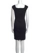 Dolce & Gabbana Square Neckline Mini Dress
