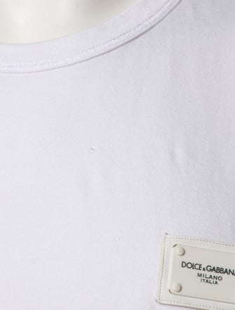 Dolce & Gabbana Graphic Print Crew Neck T-Shirt