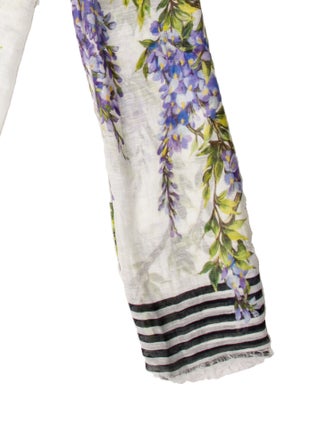 Dolce & Gabbana Floral Print Scarf