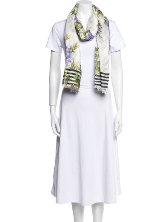 Dolce & Gabbana Floral Print Scarf