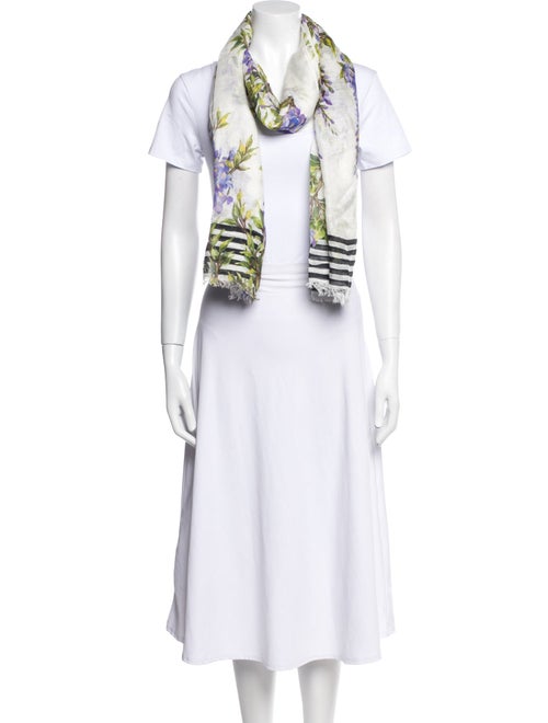 Dolce & Gabbana Floral Print Scarf