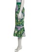 Dolce & Gabbana Floral Print Midi Length Skirt