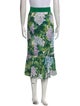 Dolce & Gabbana Floral Print Midi Length Skirt