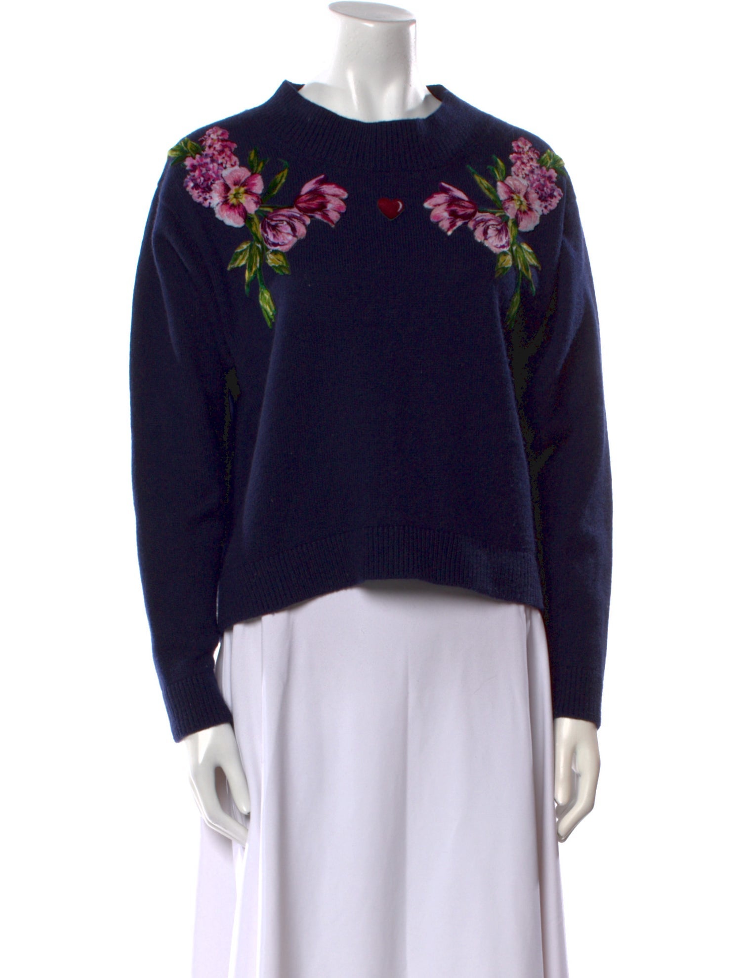 Dolce & Gabbana Cashmere Printed Sweater