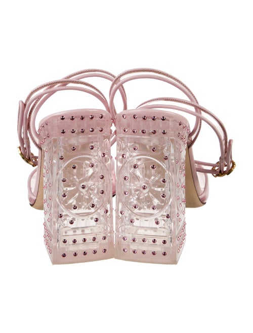 Dolce & Gabbana Leather Patterned Sandals