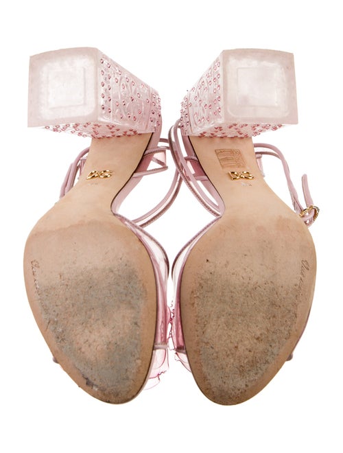 Dolce & Gabbana Leather Patterned Sandals