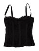 Dolce & Gabbana Square Neckline Sleeveless Top