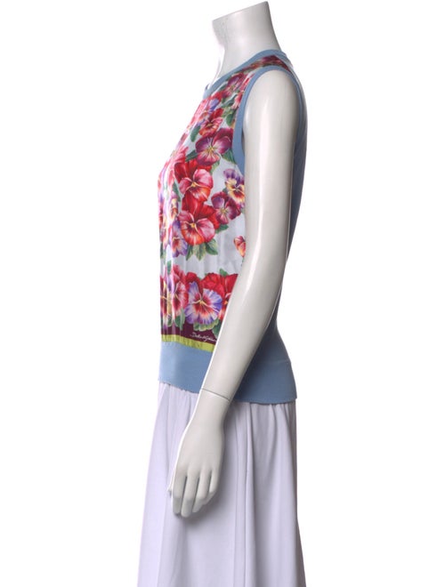 Dolce & Gabbana Silk Printed Top