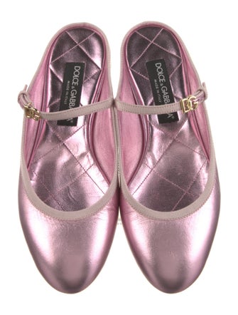 Dolce & Gabbana Leather Mules