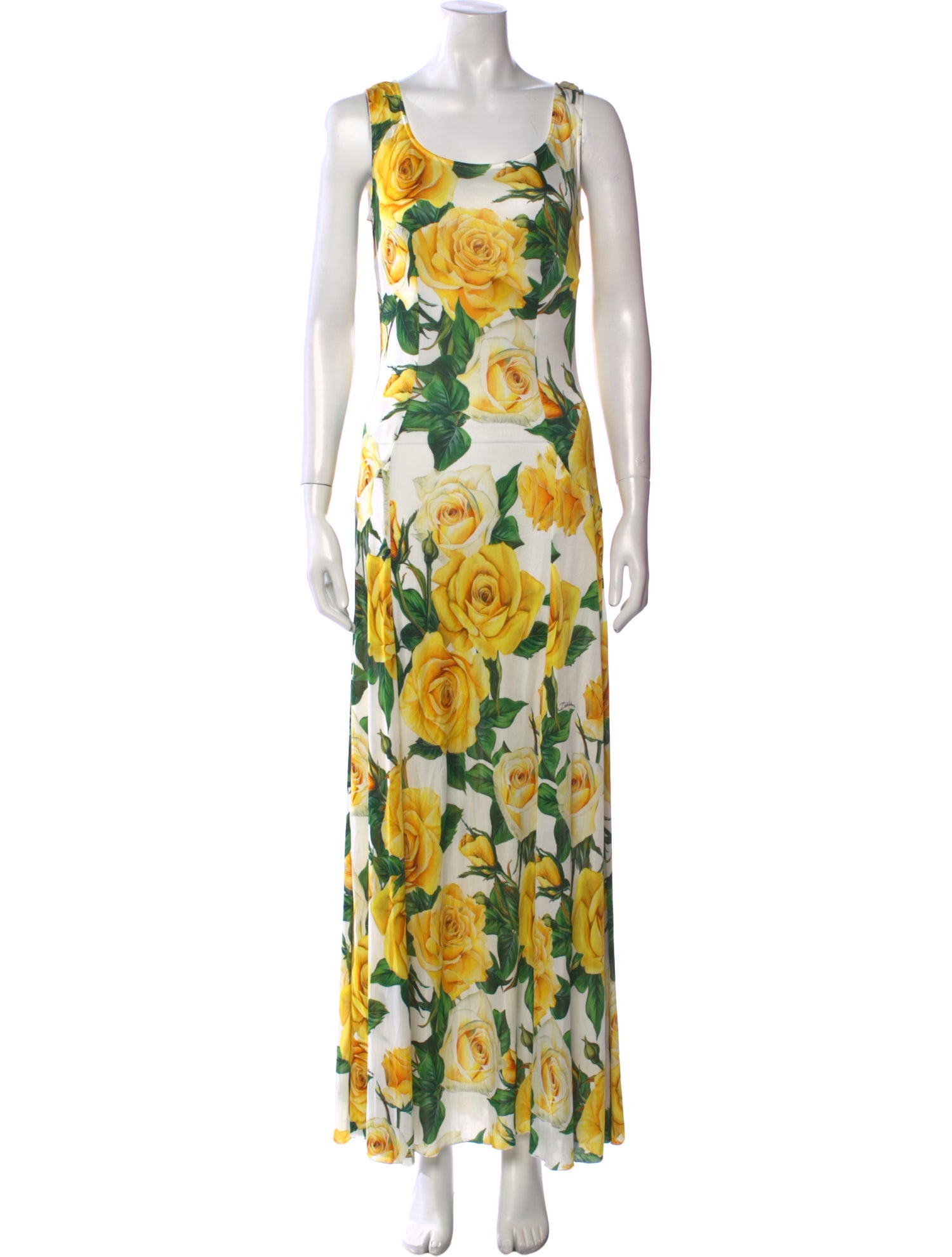 Dolce & Gabbana Silk Long Dress