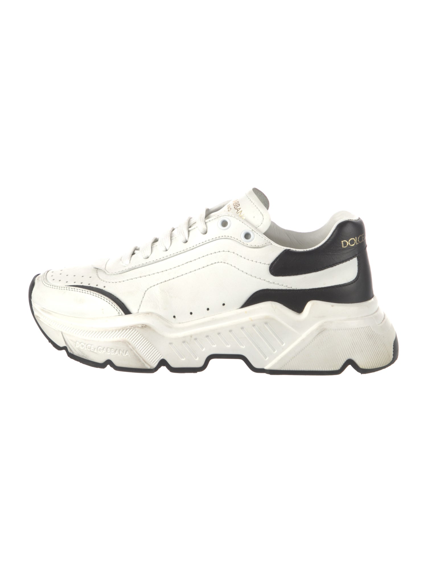 Dolce & Gabbana Leather Chunky Sneakers