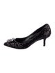 Dolce & Gabbana Sequins Crystal Embellishments Pumps