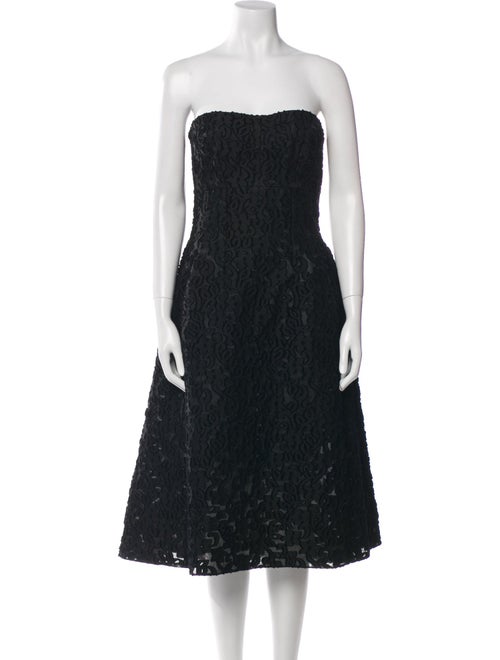 Dolce & Gabbana Lace Pattern Knee-Length Dress