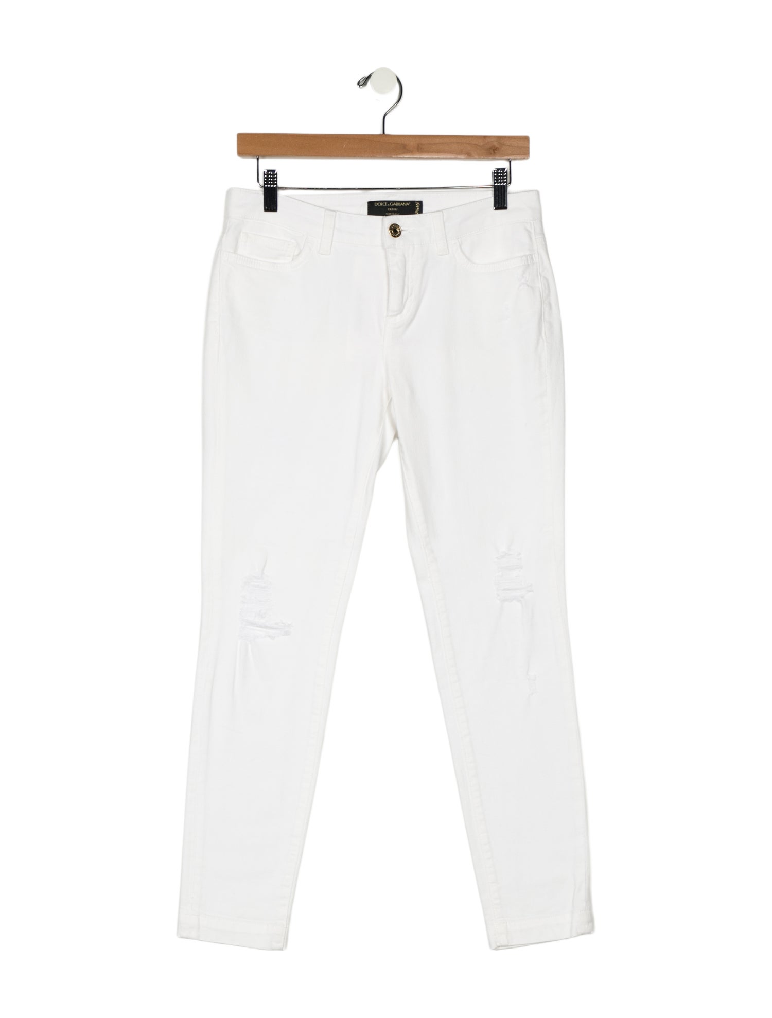 Dolce & Gabbana Mid-Rise Skinny Leg Jeans