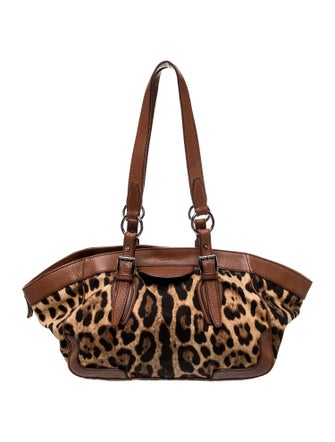 Dolce & Gabbana Canvas Shoulder Bag